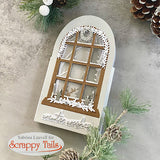 Christmas House Window Metal Craft Die