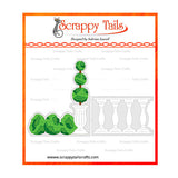 Topiary Wing Trifold Add-On For Metal Craft Die