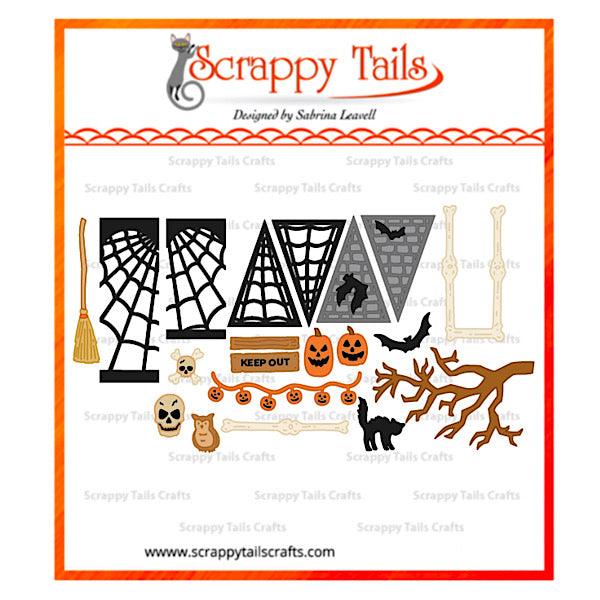 Halloween Gazebo Structure Add-On Metal Craft Die