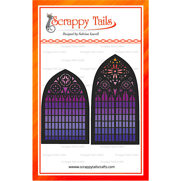 Cathedral Window Trifold Add-On Metal Craft Die