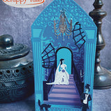 A7 Haunted Mansion Wallpaper Cover Plate Metal Craft Die