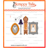 Limited Time - Save 5% - 7 Piece Cathedral Pop Up Tunnel and Halloween Furniture Metal Craft Die Bundle