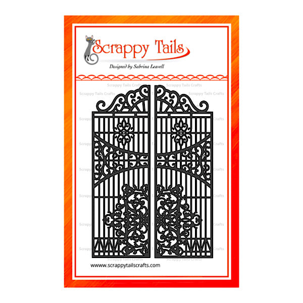 Elegant Garden Gate Trifold Add-On For Metal Craft Die