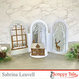 Preorder - ships 11/5 Winterscape & A7 Trifold Pop Up Card Base Metal Craft Die Bundle