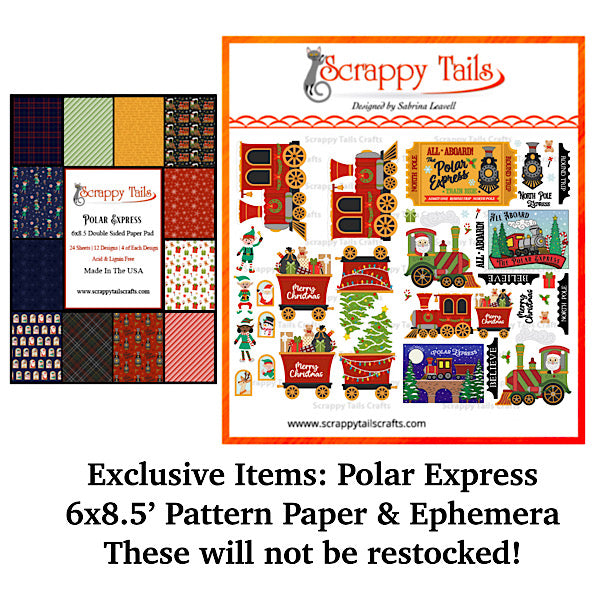 Limited Edition - 13 Piece Polar Express Deluxe Card Kit - Special Value 20% Off