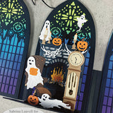 Spooky Fireplace Metal Craft Die