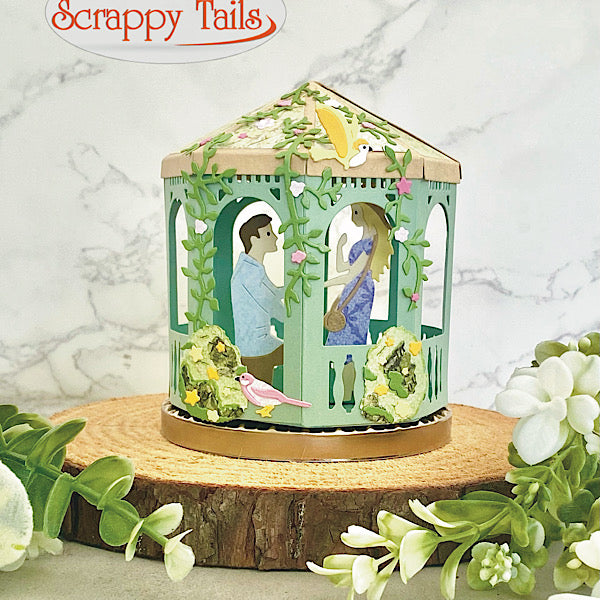 Gazebo Pop Up Structure Metal Craft Die