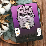 Cute Halloween Party Card Kit
