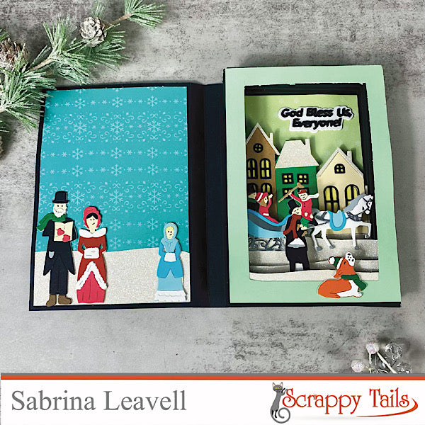 Christmas Carol - Tiny Tim Add-On Metal Craft Die