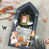Spooky Fireplace Metal Craft Die