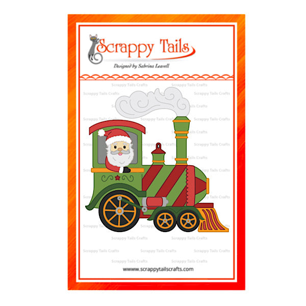 Polar Express Train Ornament Metal Craft Die