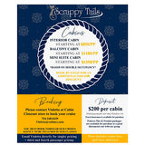 Scrappy Tails Crafty Caribbean Cruise Class Reservation Non-Refundable Deposit