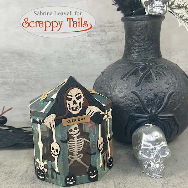Halloween Gazebo Structure Add-On Metal Craft Die