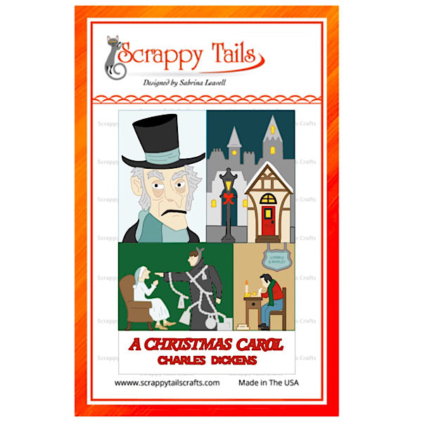 A7 Christmas Carol Coverplate Metal Craft Die