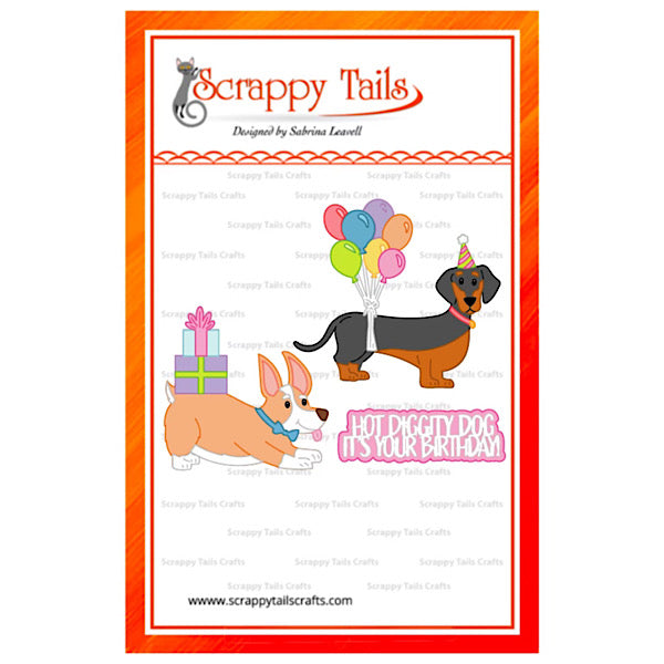 Hot Diggity Dog Metal Craft Die