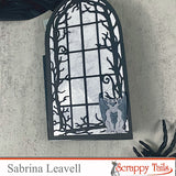 Halloween Window Trifold Add-On Metal Craft Die