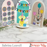 Birthday Dog Window Metal Craft Die