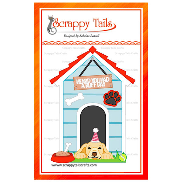 Dog House Trifold Add-on Metal Craft Die