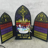 Cathedral Window Trifold Add-On Metal Craft Die