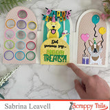 Birthday Dog Window Metal Craft Die