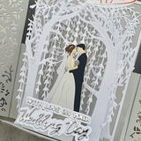 Wedding Couple Metal Craft Die