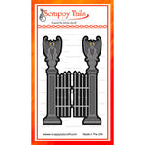 Gargoyle Gate Wings Metal Craft Die