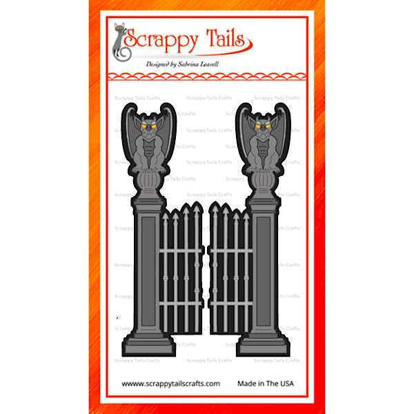 Gargoyle Gate Wings Metal Craft Die