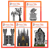 Limited Time - Save 5% - 5 Piece - Grim Reaper/ Gargoyle Metal Craft Die Bundle