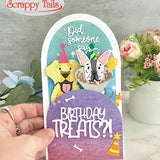 Birthday Dog Treats Metal Craft Die