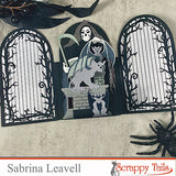 Halloween Window Trifold Add-On Metal Craft Die