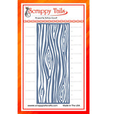 Slimline Woodgrain Background Metal Craft Die