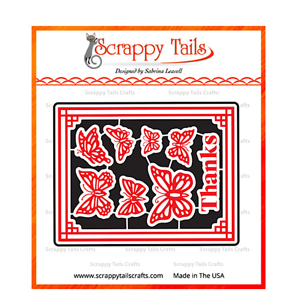 A2 Butterfly Frame Hot Foil Plate