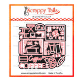 A7 Storefront - Coffee Shop Add-On Metal Craft Die