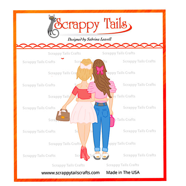 Backside BFF Layering Craft Metal Die