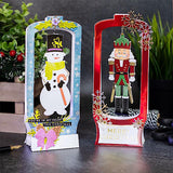 Save 5% - Slimline Snow Globe Pop Up Card With Five Spinners