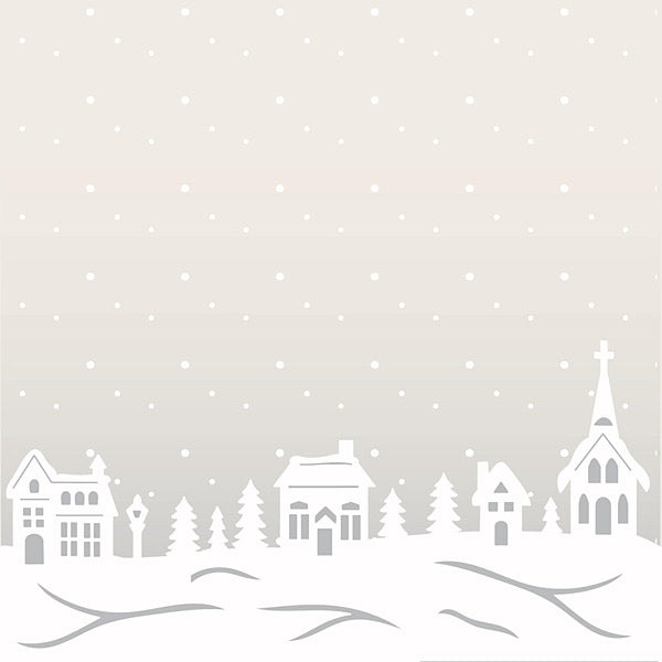 6x6 Winter Flurries Pattern Paper Pad