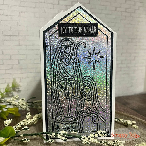 Nativity Hot Foil Plate