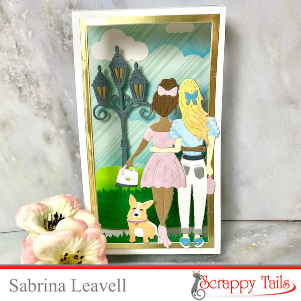 Paper Piecing Custom Friendship Cards