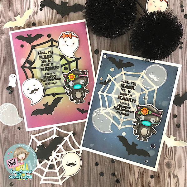 Funny Corona Themed Halloween Card Set