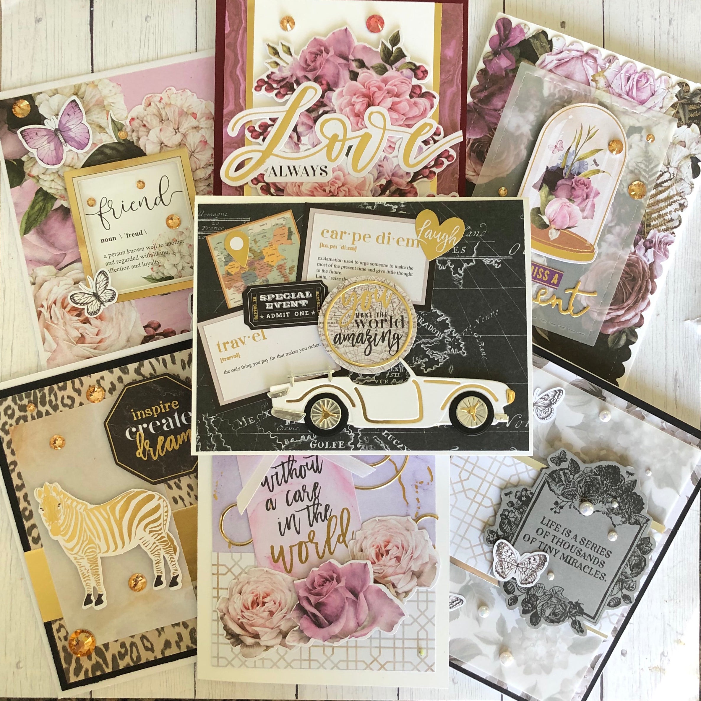 Spellbinders January 2020 | 10 Cards 1 Kit