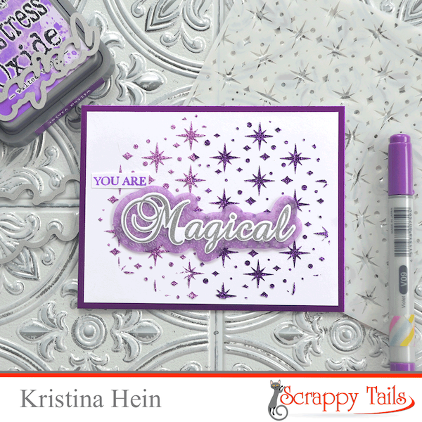 Magical Glitz Gel Card