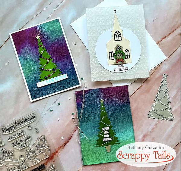 3 Cards 1 Kit - Winter Flurries