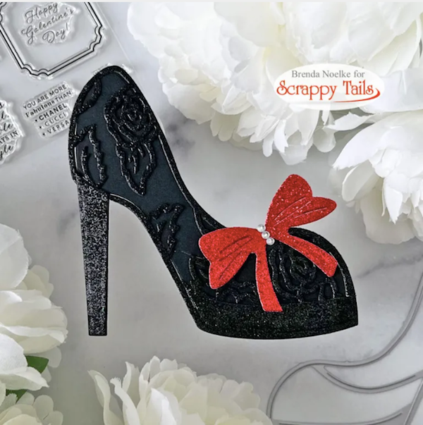 Stiletto Shaped Card