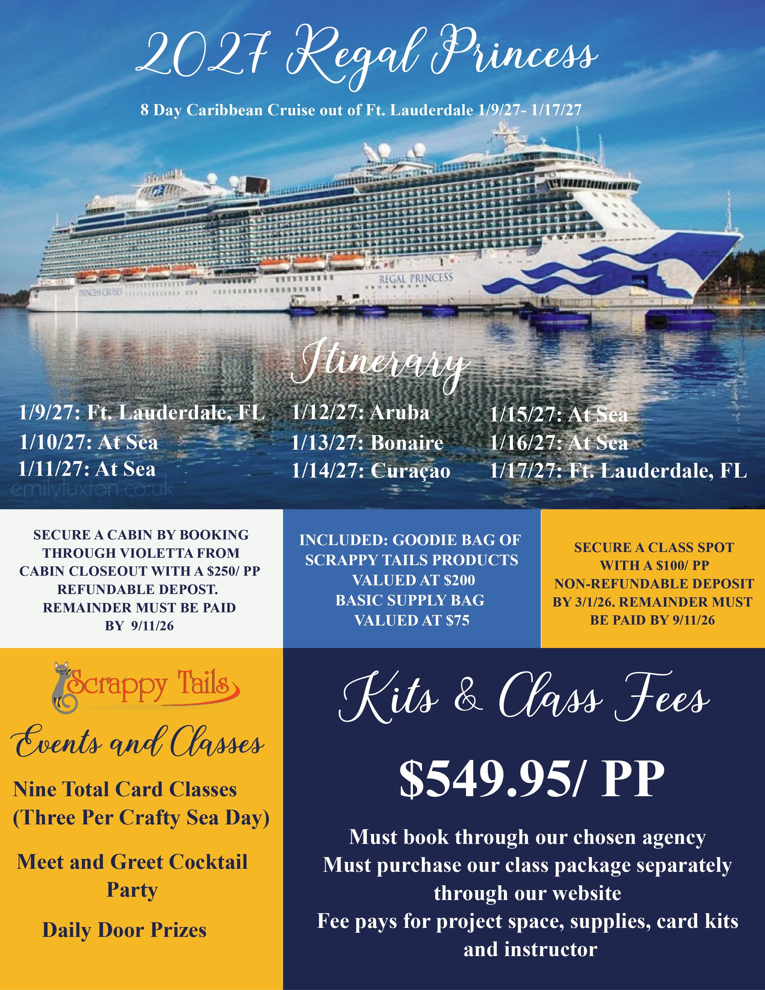 Scrappy Tails Crafty Cruise Q&A