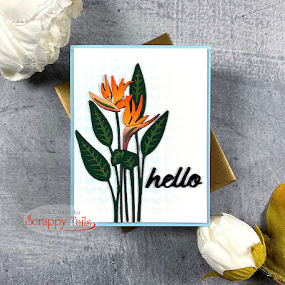 Tropical Hello Card