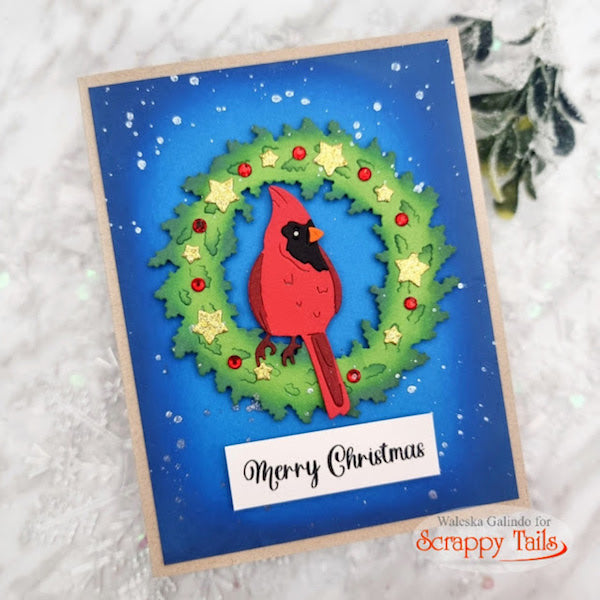 Cardinal Holiday Card