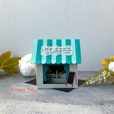 Coffee Shop Pop up Card