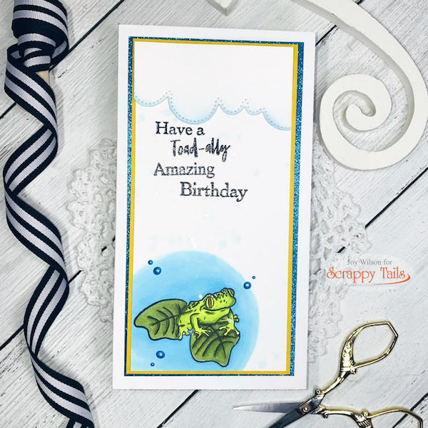 Toadally Amazing Birthday Card