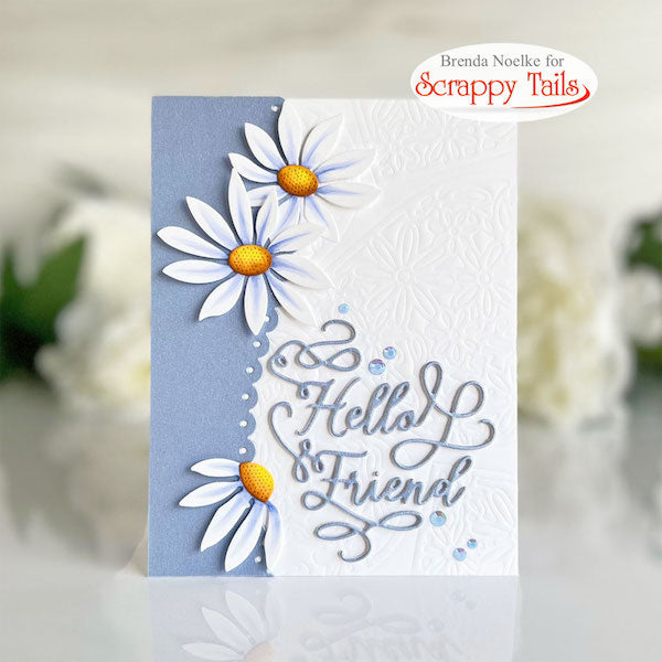 Hello Friend Daisy Card