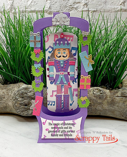 Nutcracker Spinner Pop up Card